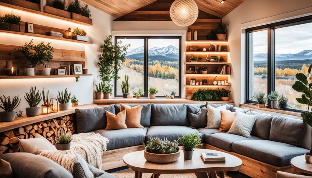 Luxury tiny home interior Luxury tiny home interior