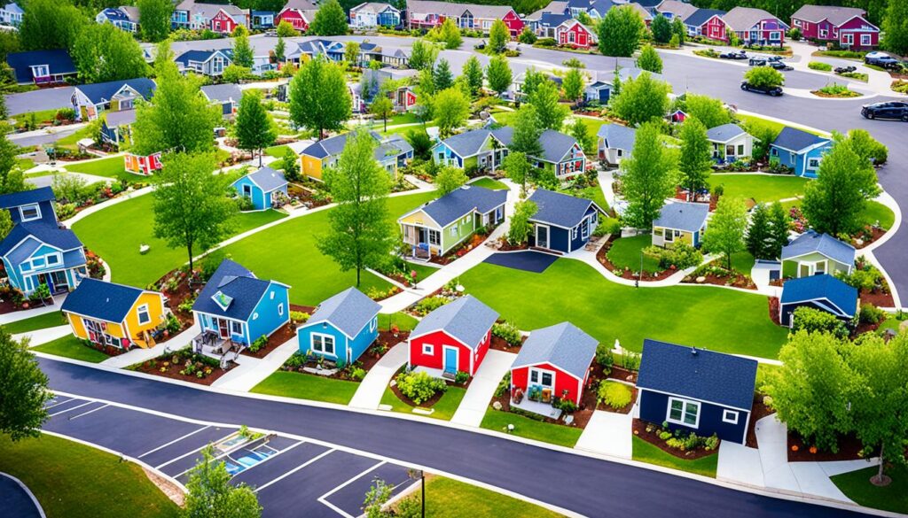 Tiny house community Tiny house community