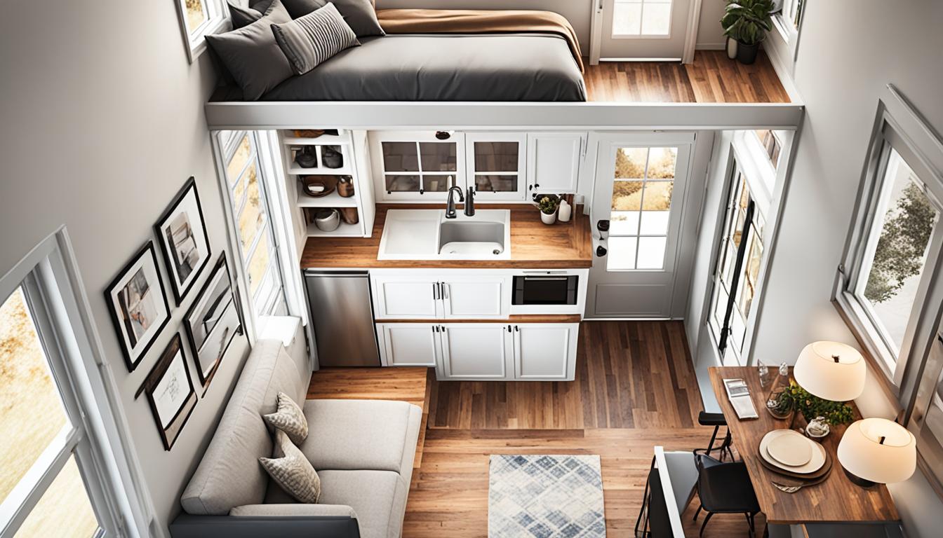 open concept tiny house floor plans