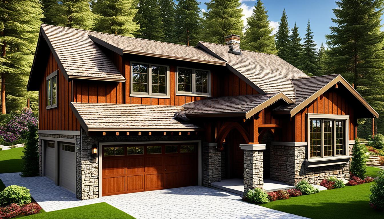 small home designs with garage