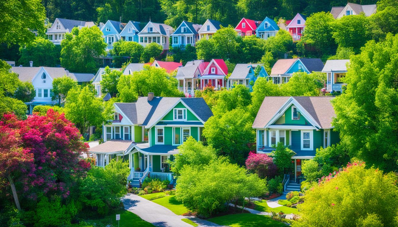 small house neighborhoods