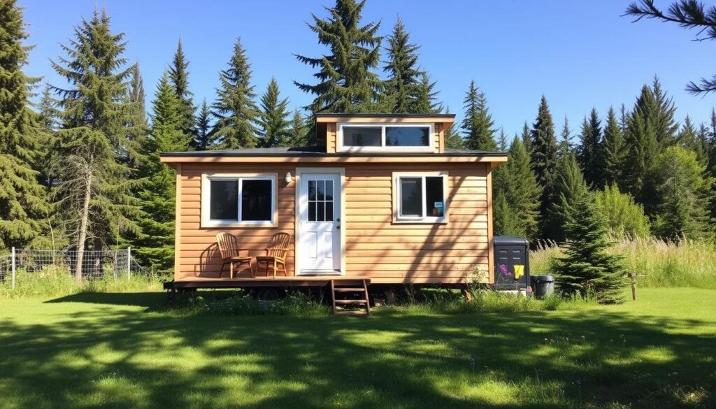 Tiny home on a plot of land Tiny home on a plot of land