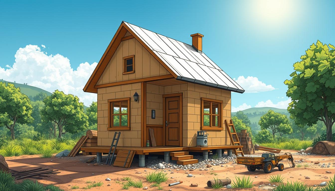 how much can you build a small house for